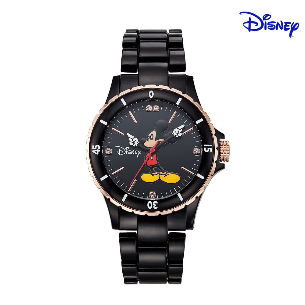 디즈니 미키마우스 초경량 남여 손목시계 OW6101BK
